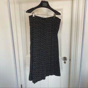 Vintage MAX MARA black and white skirt, size 12